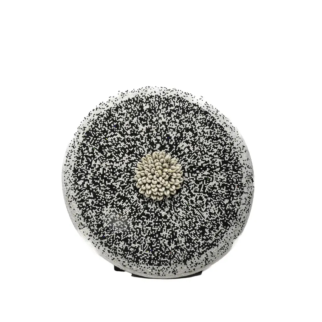 BOUCLIER PERLES BAMILEKE N°2