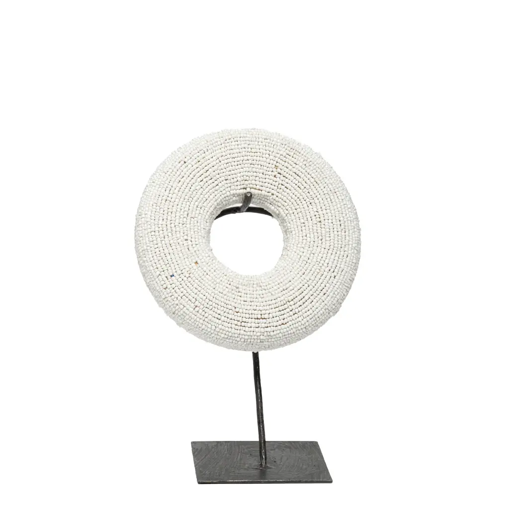 BRACELET EN PERLE TIKAR BLANC