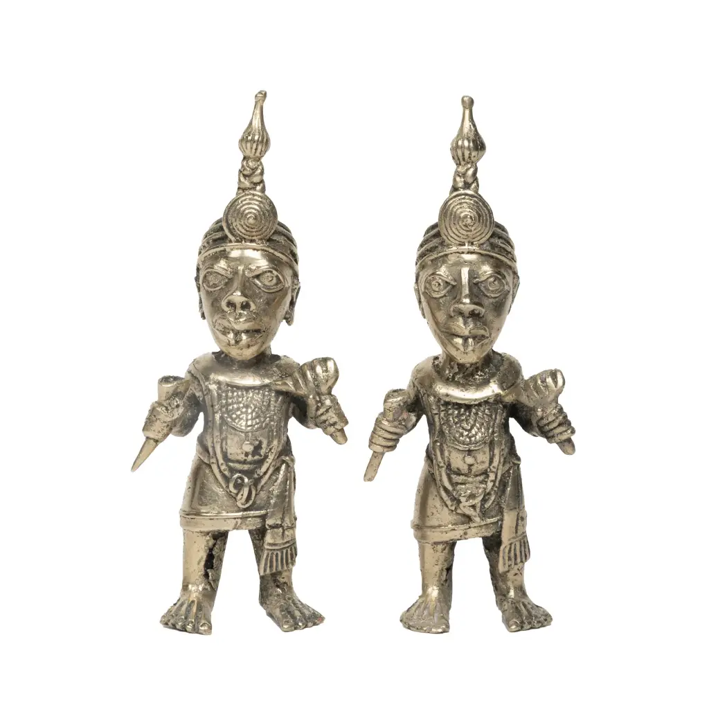 BRONZE DIGNITAIRES - Lot 2 pc