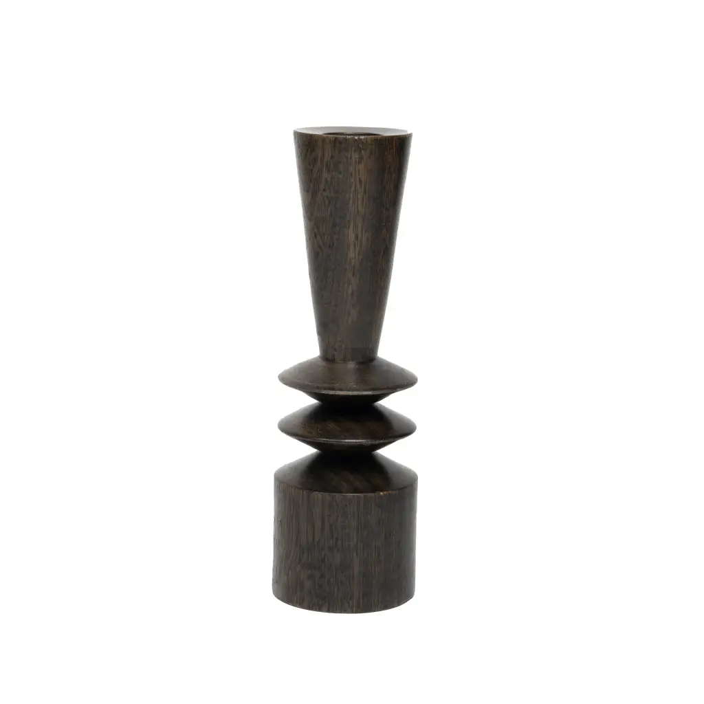 BOUGEOIR EN BOIS N°5