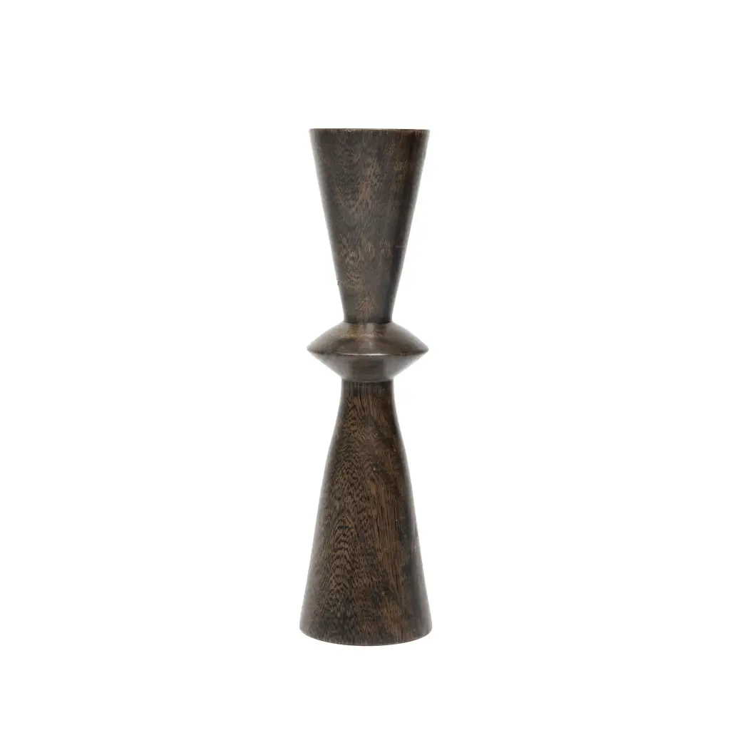 BOUGEOIR EN BOIS N°6