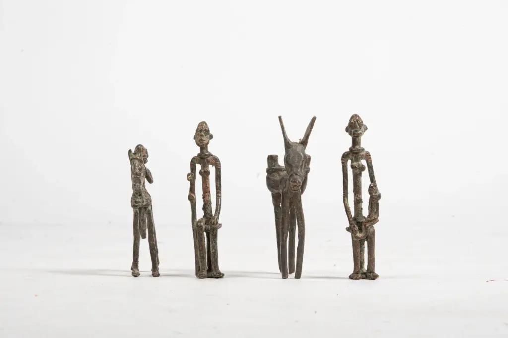 BRONZE DOGON - Lot 4 pc