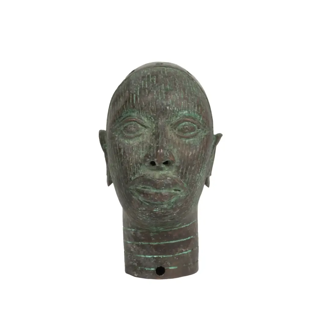 TETE SCULPTEE - IFE - YORUBA HOMME