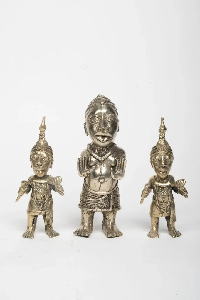 BRONZE DIGNITAIRES - Lot 3 pc