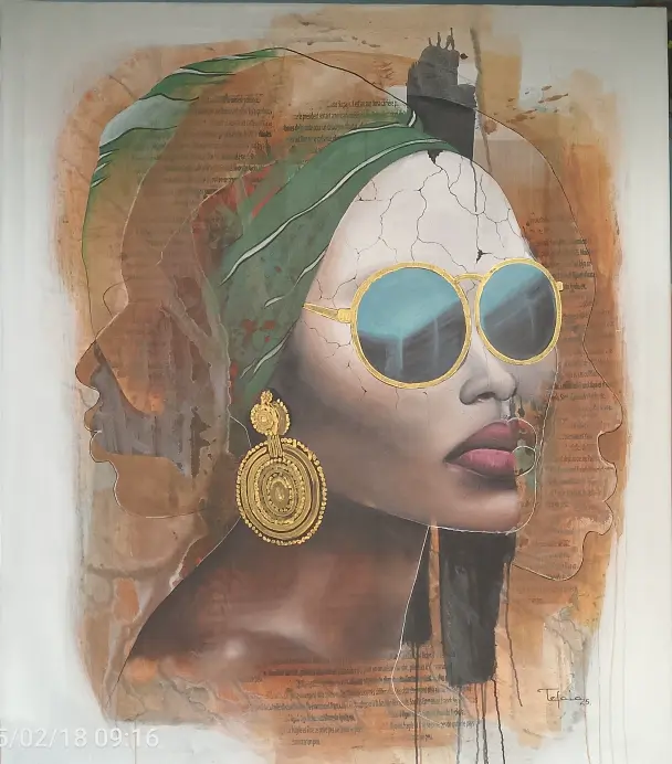 TABLEAU PORTRAIT N°4