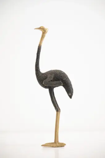 [stat_baoul] AUTRUCHE AFRICAINE VINTAGE  1