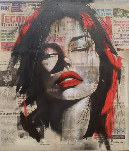 TABLEAU PORTRAIT N°5