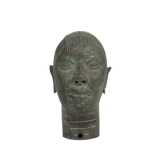 TETE SCULPTEE - IFE - YORUBA HOMME